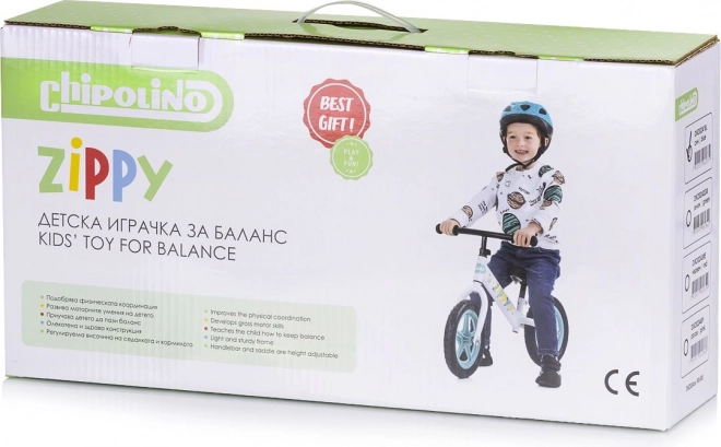 Bicicletă fără pedale Zippy roz