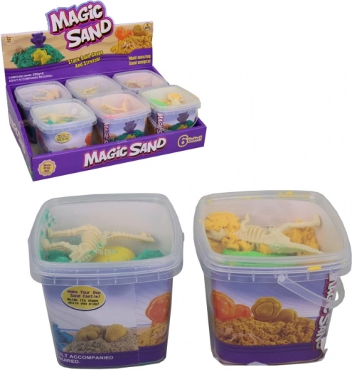 Nisip magic cu accesorii