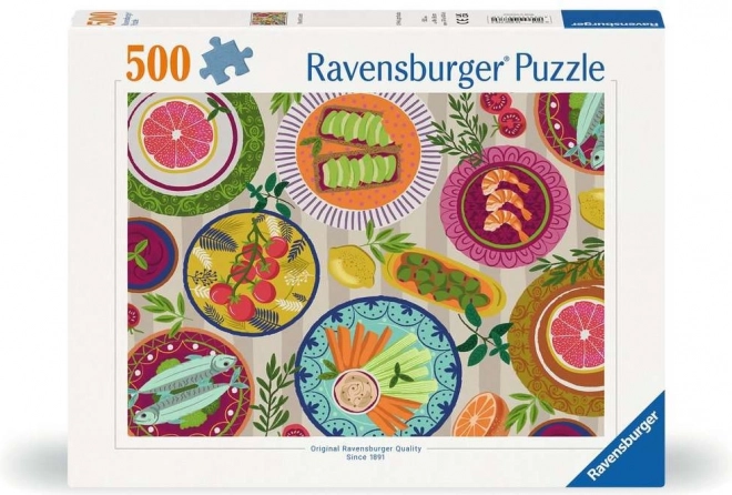 Puzzle bucătărie mediteraneană 500 piese