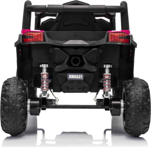 Automobil electric pentru copii Buggy Madman UTV-MX roz