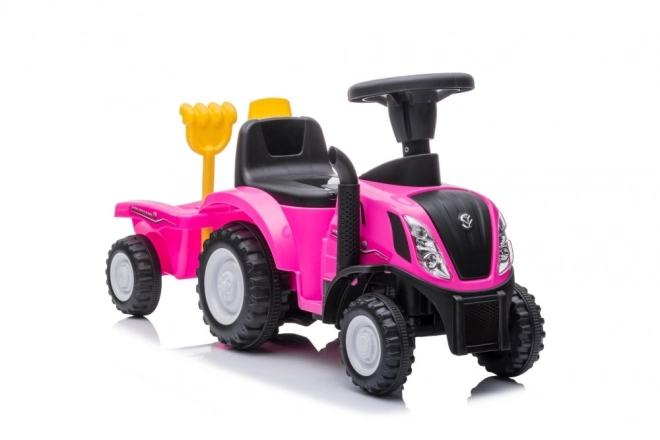 Tractor New Holland roz pentru copii