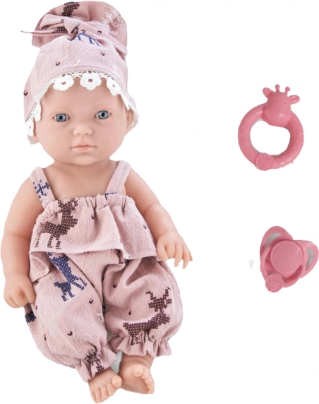 Păpușă bebeluș 25 cm cu accesorii