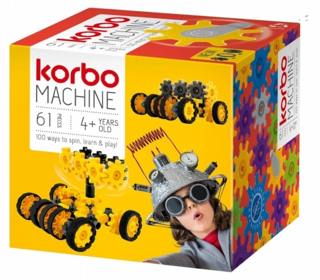 Klocki educative Machine set