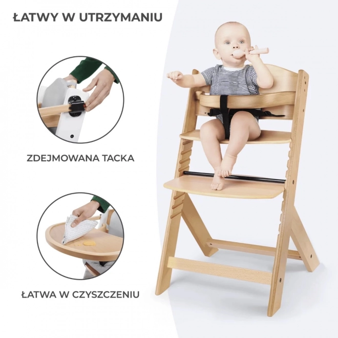 Scaun de hrănire Enock natural