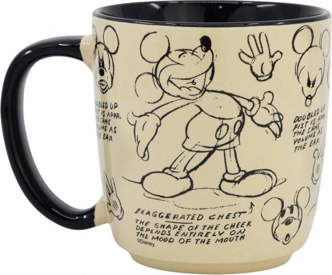 Cana ceramică Mickey Mouse 380 ml