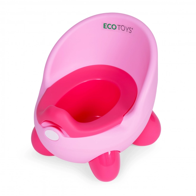 Oliță pentru copii, insert detașabil, picioare antiderapante, roz de la ECOTOYS