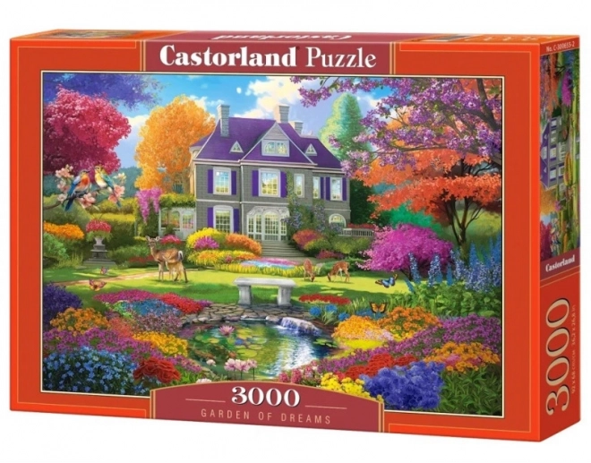 Puzzle 3000 piese Grădina Viselor