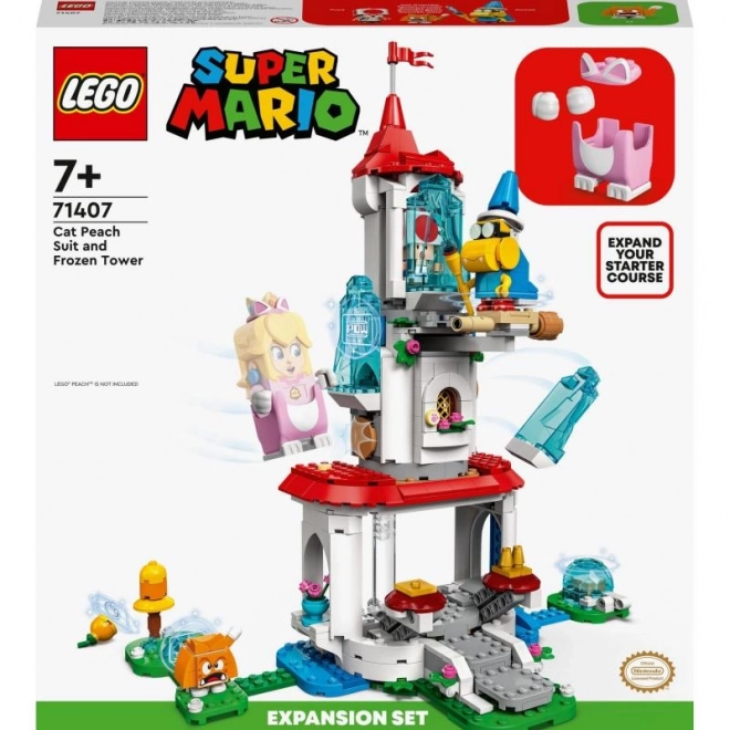 Lego Super Mario - Cat Peach și turnul de gheață - set de extindere