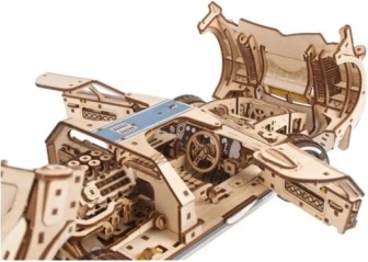 Puzzle mecanic 3D din lemn Ugears Endurance Racer