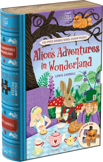 Puzzle Profesor Puzzle Alice în Țara Minunilor 252 piese