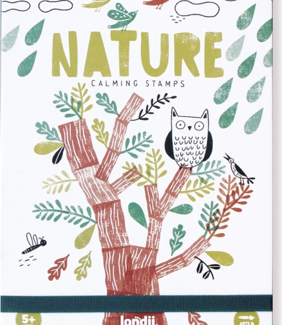 Set de ștampile Calm Stamps Nature de la Londji