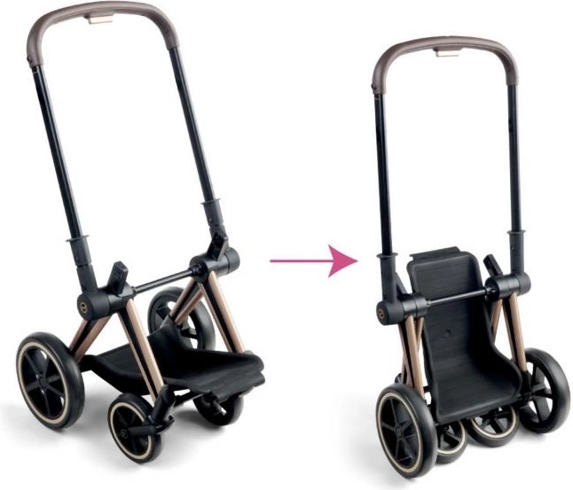 Cărucior pentru păpuși Cybex 3 în 1 negru