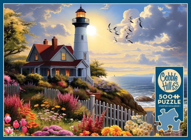 Puzzle cu far - 500 piese
