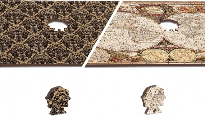 Puzzle cu două fețe 2-în-1 pentru distracție dublă