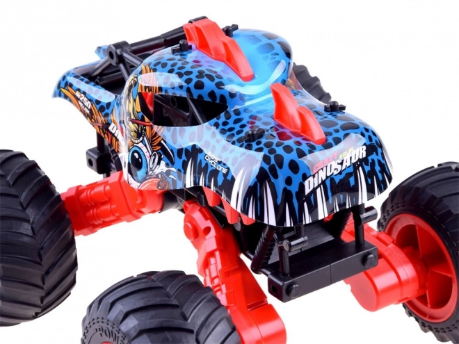 Mașina cu telecomandă Monster Dino 4x4 – Roșu