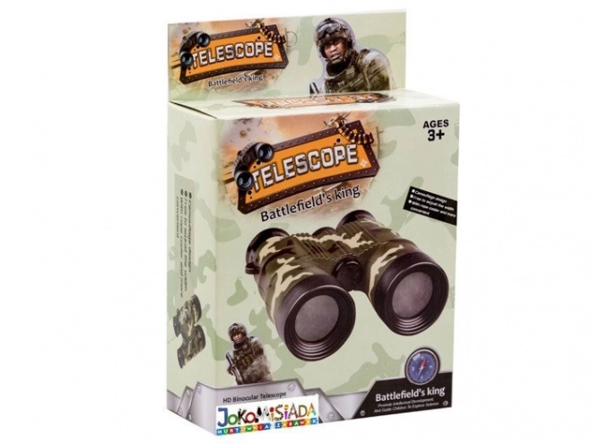 Binoclu camuflaj pentru explorator