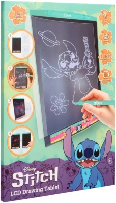 Tablă de desen LCD 28 cm Prințese, Spidey, Stitch