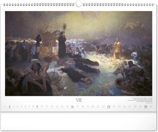 Calendar de perete Epopeea Slavă 2026