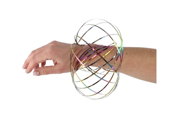 Spirală interactivă metalică Flow Magic Ring