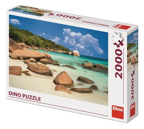 puzzle plajă Dino 2000 de piese