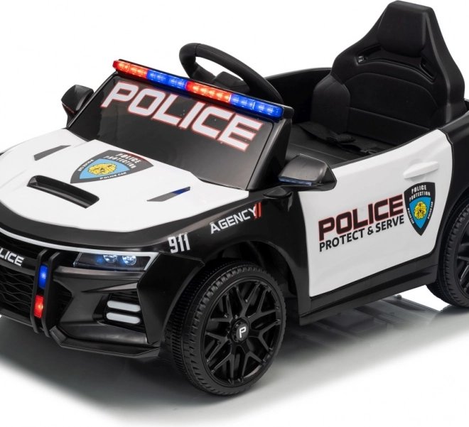 Mașină de poliție neagră 911 Agenție
