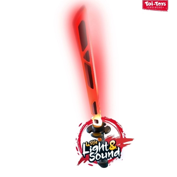 Set Ninja sabie + mască + săgeți cu sunet și lumină