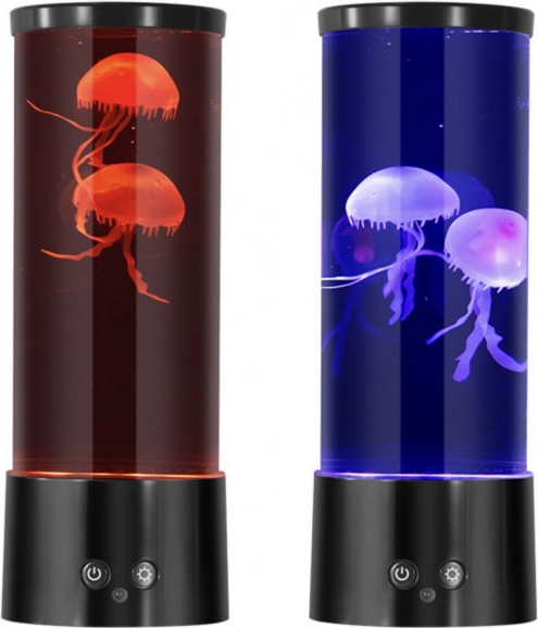 Lampă LED decorativă cu meduze pe baterii și cablu USB