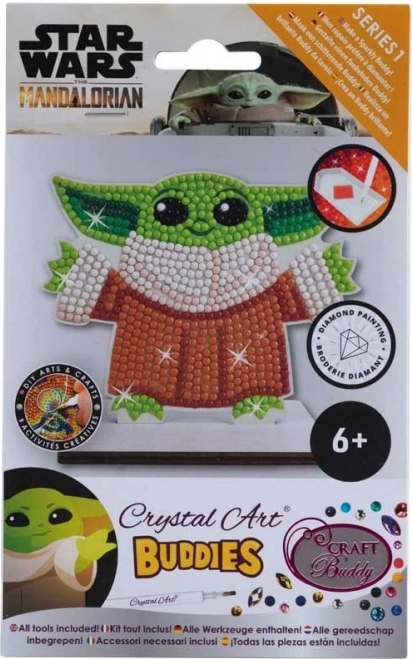 Pictură cu diamante Star Wars: Grogu