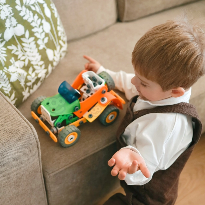Woopie construcții set vehicule STEM 163 piese