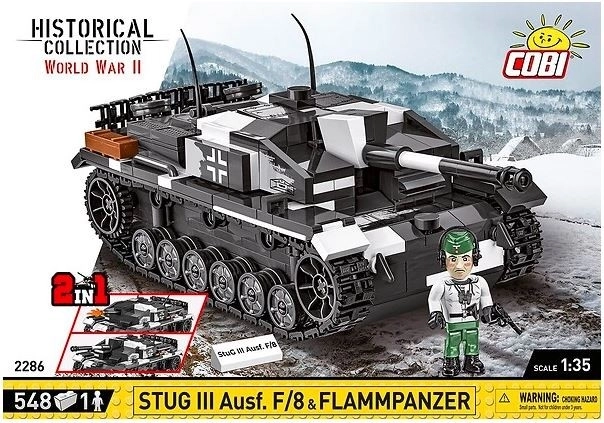 Klocki tanc StuG III si Flammpanzer