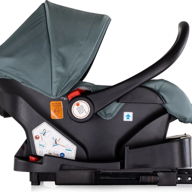 Scaun auto copii Aura i-Size 40-85 cm Basil