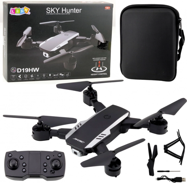 Dron Sky Hunter D19HW cu cameră FPV Wi-Fi