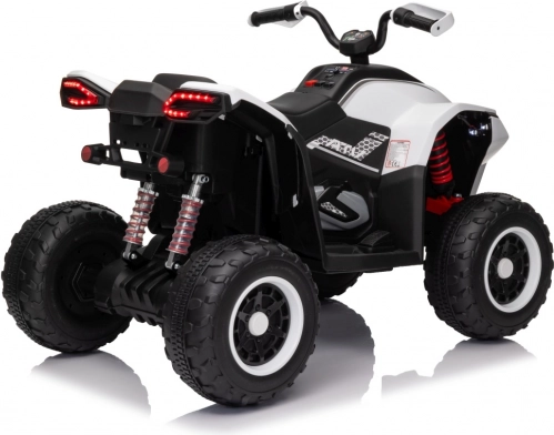 ATV pentru copii Fast Wheel albă