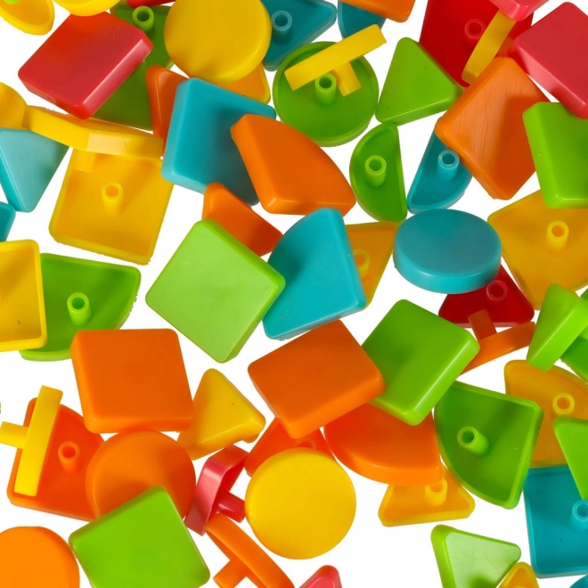 Puzzle mozaică creativă și logică cu forme geometrice