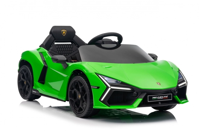 Mașinuță electrică Lamborghini Revuelto verde