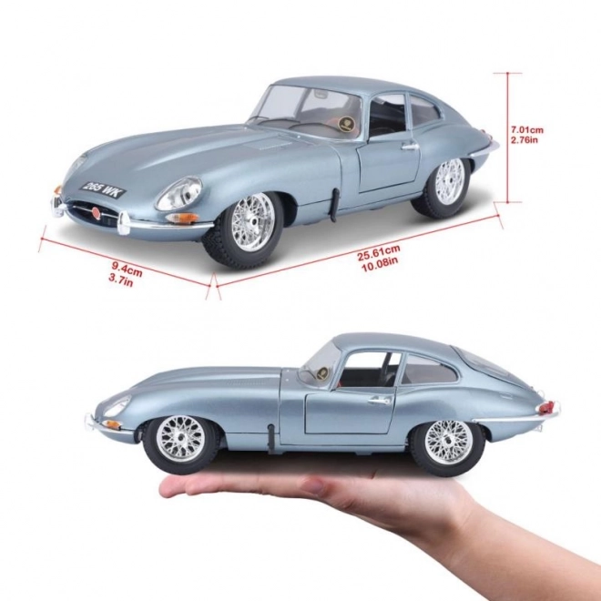 Model metalic Jaguar E Coupe Bburago 1:18