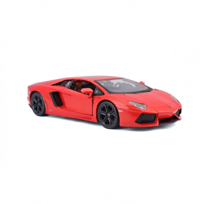 Model de mașină Lamborghini Aventador Coupé Maisto, metalic, 1:24