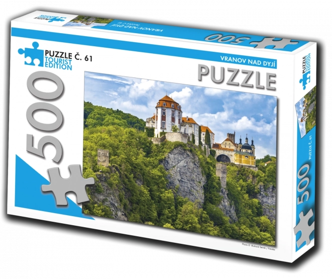 Ediție turistică Puzzle Vranov nad Dyjí 500 piese