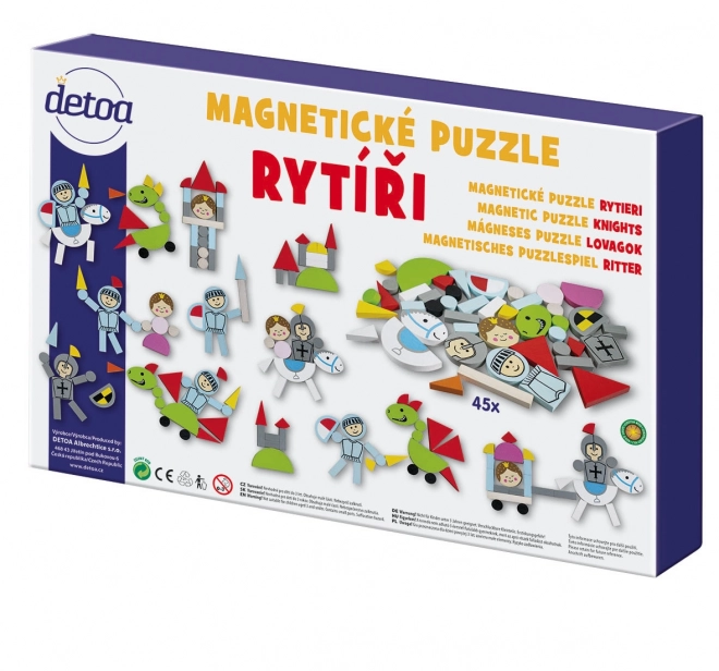 Puzzle Magnetice Cavalerii