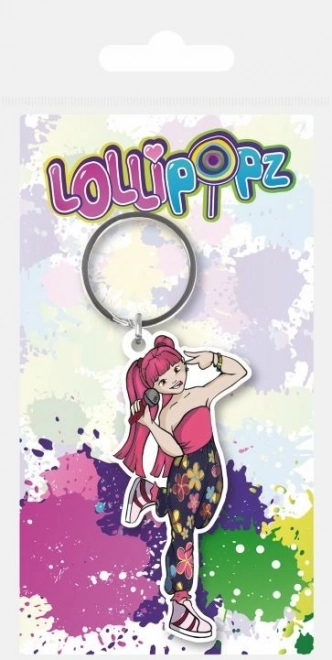 Breloc Lollipopz roz