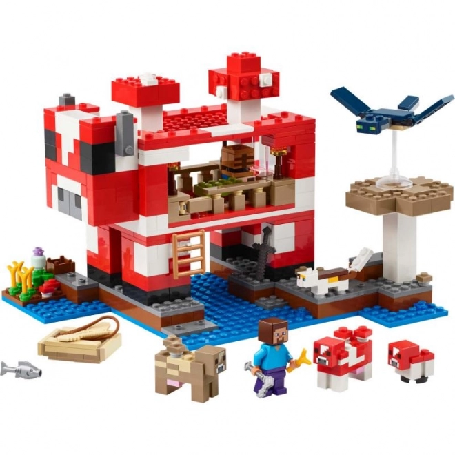 Casa vacii ciupercilor LEGO Minecraft