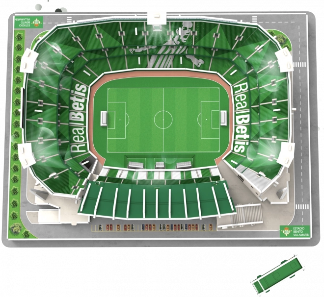 Puzzle 3D stadion iluminat Benito Villamarín - FC Real Betis