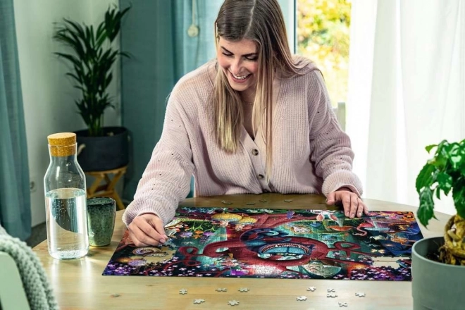 Puzzle Alenka în Țara Minunilor Ravensburger 1000 piese
