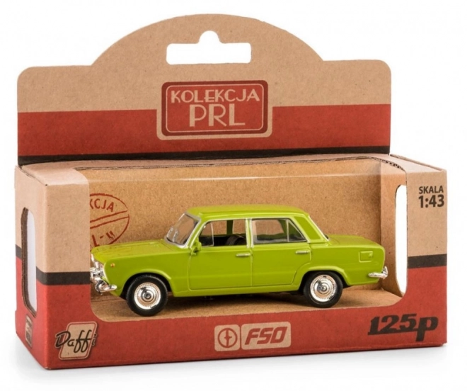 Mașinuță de colecție Fiat 125p - Verde