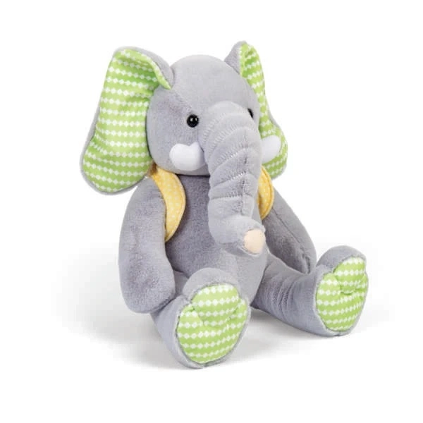 Elefant de pluș cu rucsac