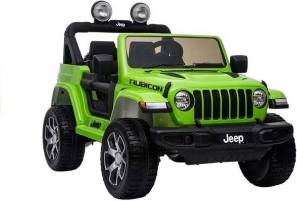 Mașină pe baterie Jeep Rubicon 4x4 verde