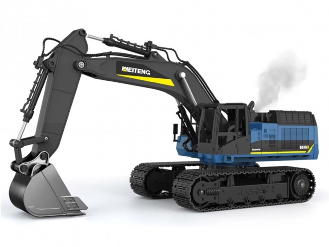Excavator cu telecomandă și efecte
