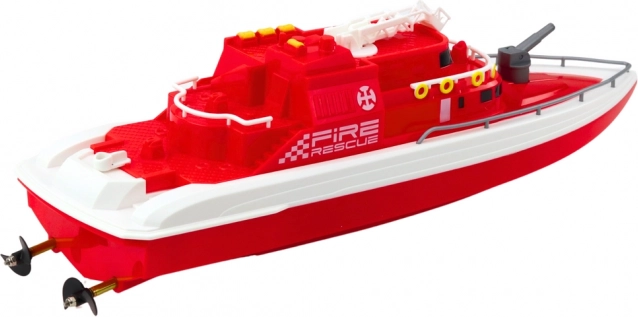Vapor cu motor de salvare teleghidat roșu 1:28