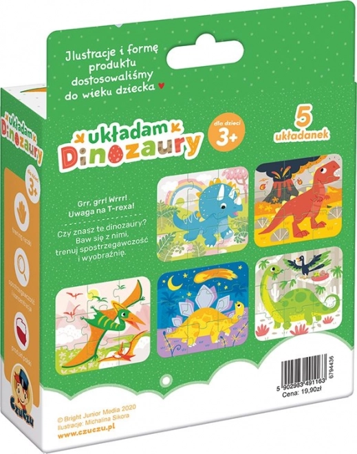 Puzzle Dinozauri