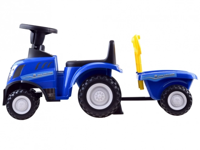 Tractor New Holland cu remorcă pentru copii